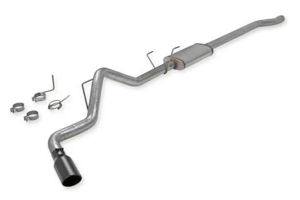Flowmaster FlowFX Single Exhaust System with Black Tip; Side Exit (03-12 5.7L RAM 3500)