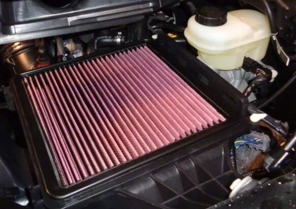 Flowmaster Delta Force Drop-In Replacement Air Filter (11-16 6.2L F-250 Super Duty)