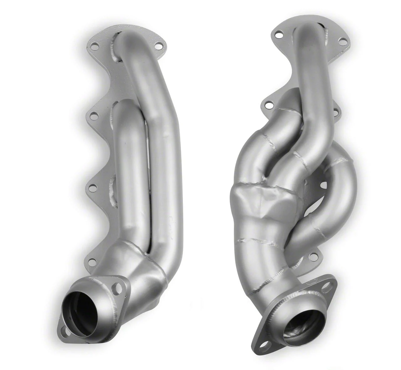 Flowtech 1-5/8-Inch Shorty Headers; Ceramic (04-08 5.4L F-150)