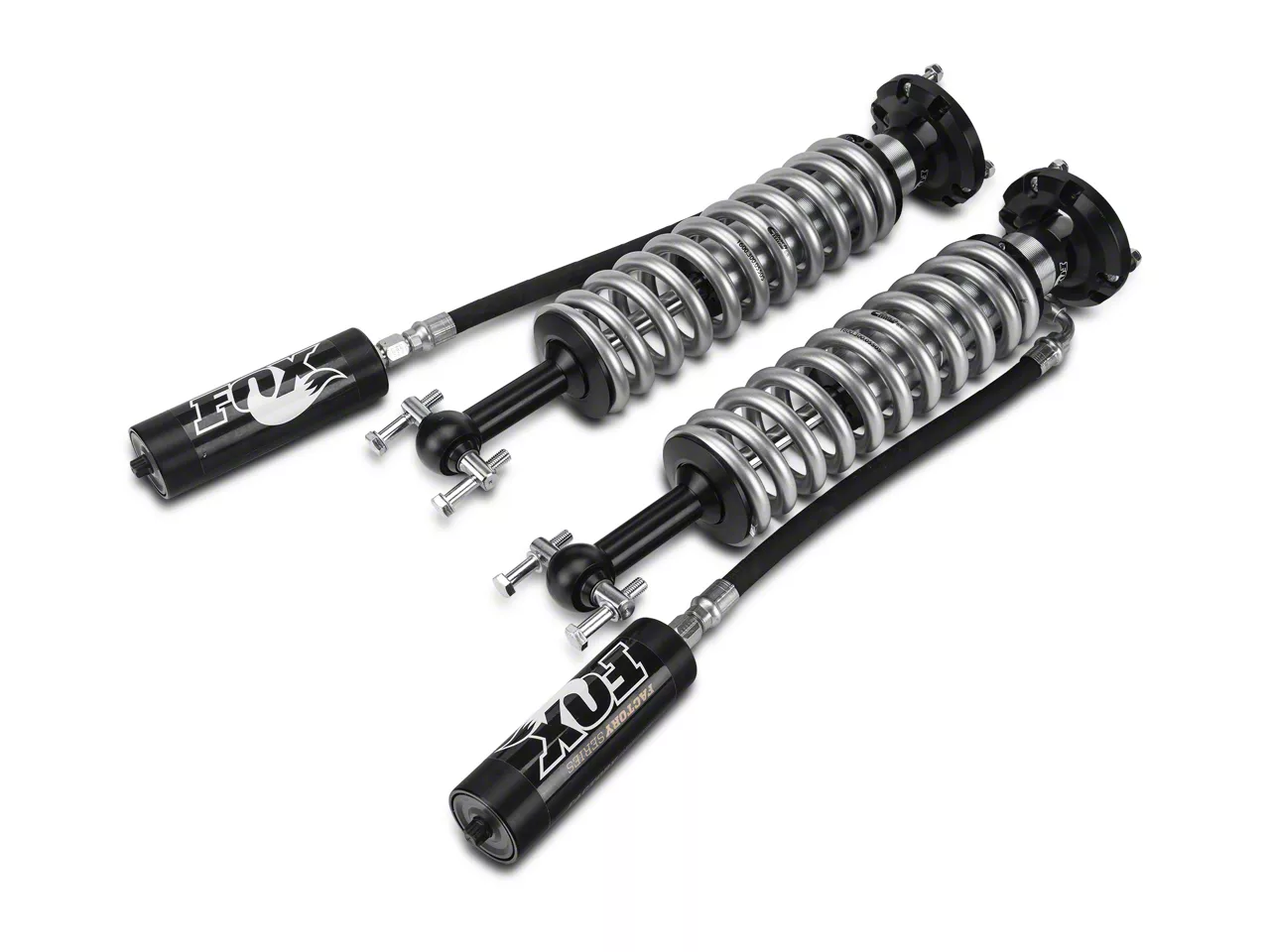 FOX Factory Race Series 2.5 Front Coil-Over Reservoir Shocks for 0 to 2-Inch Lift (09-26 4WD F-150, Excluding Raptor)