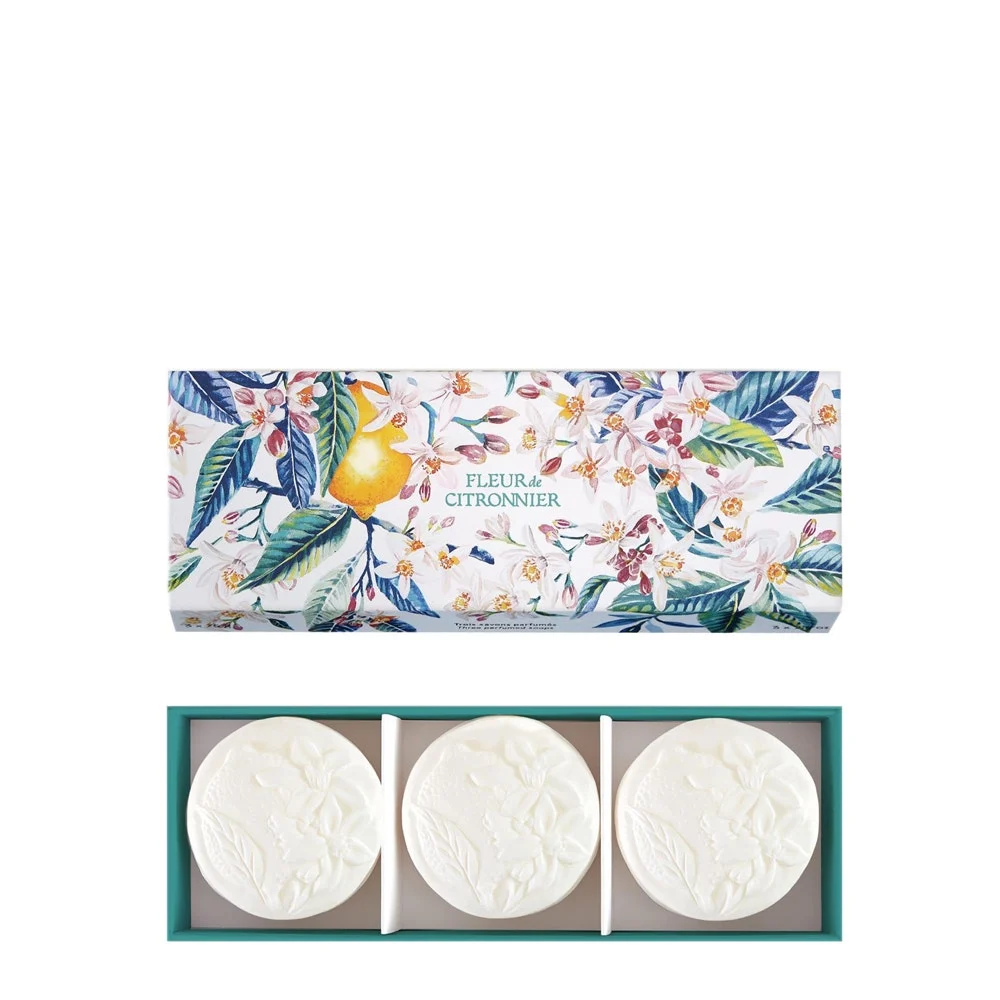 Fragonard Fleur de Citronnier cofanetto 3 Saponi