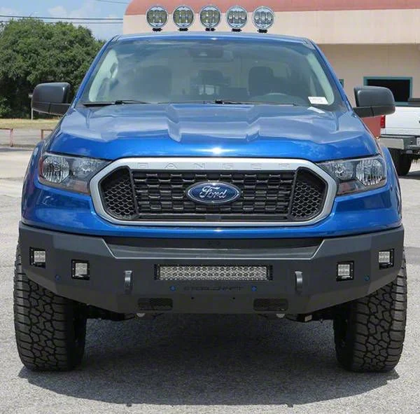 Fortis Front Bumper; Textured Black (19-23 Ranger)