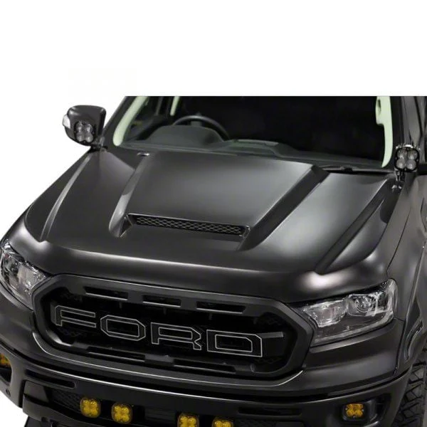 V1 Ram Air Hood; Unpainted (19-23 Ranger)