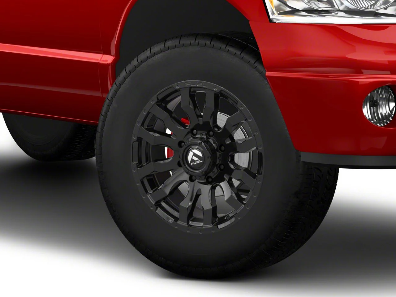 Fuel Wheels Blitz Gloss Black 8-Lug Wheel; 18x9; 1mm Offset (03-09 RAM 2500)