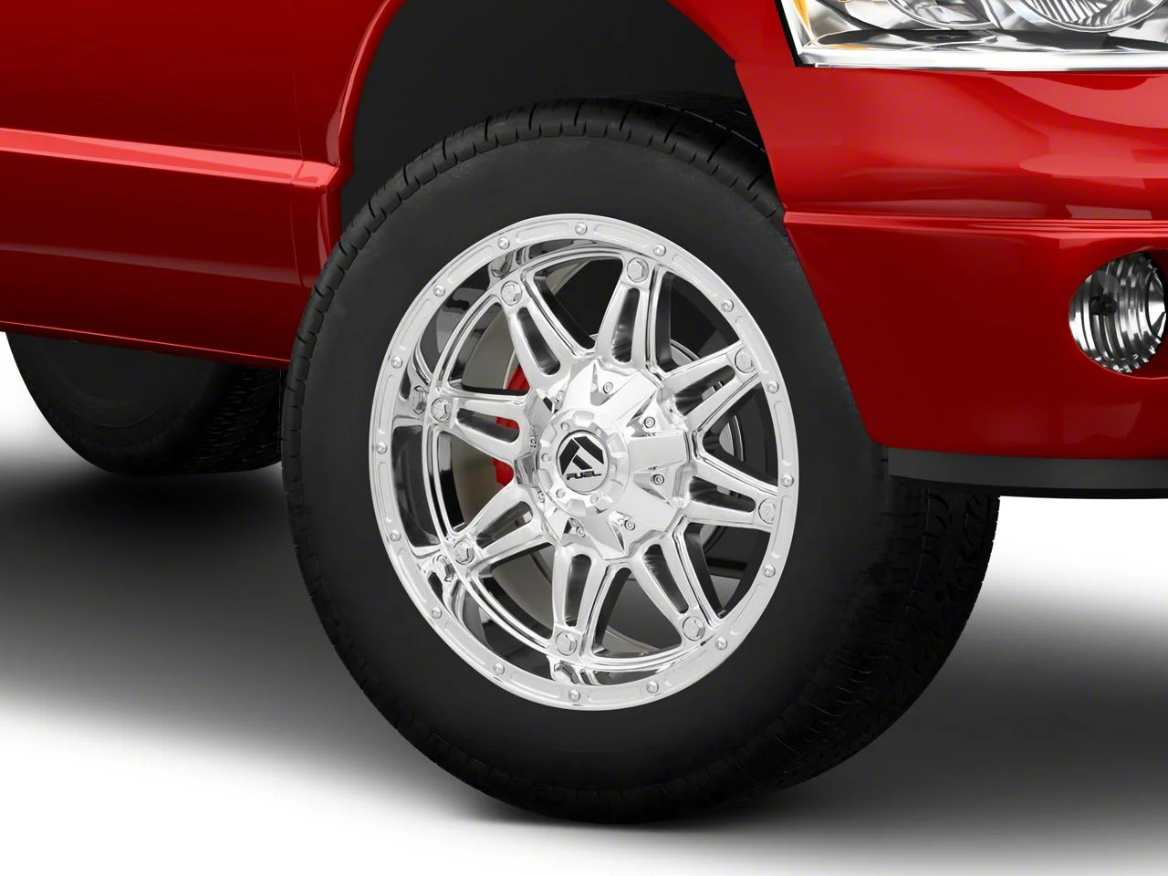Fuel Wheels Hostage Chrome 8-Lug Wheel; 20x9; 1mm Offset (03-09 RAM 2500)