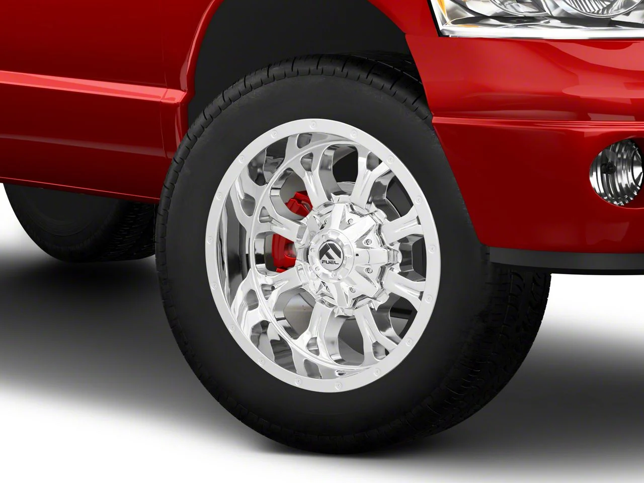 Fuel Wheels Krank Chrome 8-Lug Wheel; 20x10; -12mm Offset (03-09 RAM 2500)