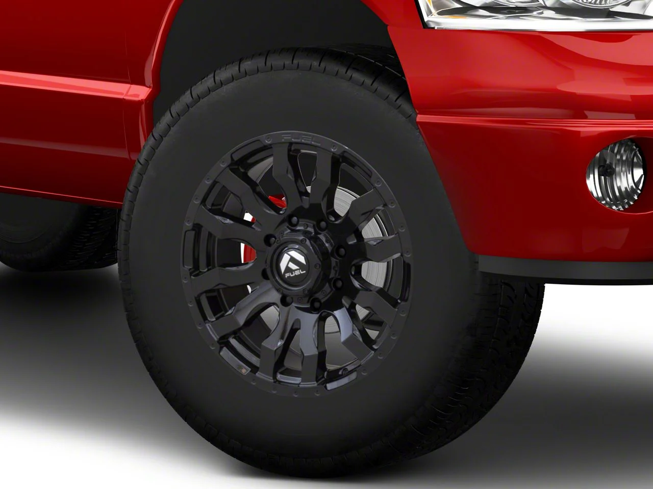 Fuel Wheels Blitz Gloss Black 8-Lug Wheel; 18x9; 20mm Offset (03-09 RAM 3500 SRW)
