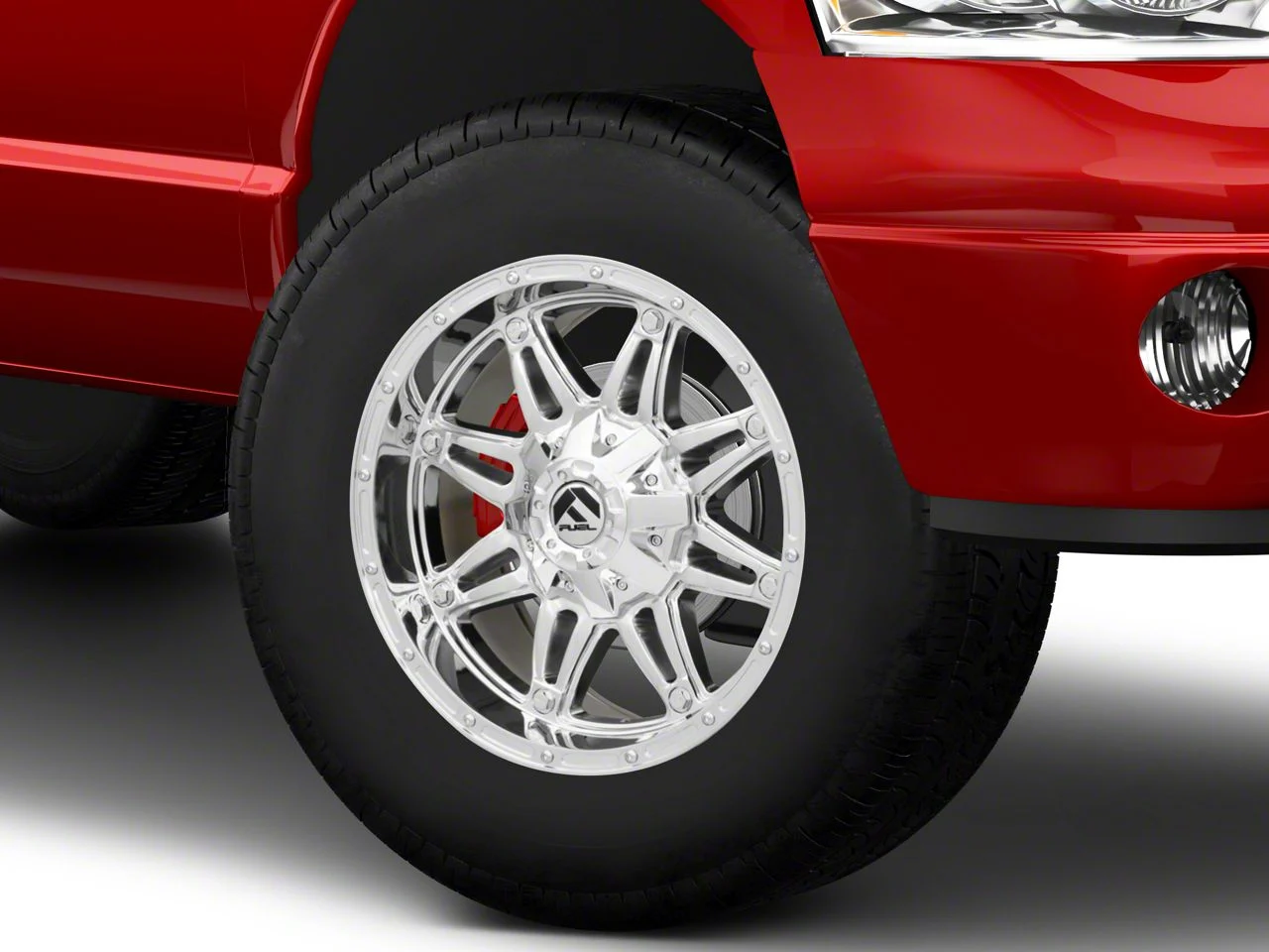 Fuel Wheels Hostage Chrome 8-Lug Wheel; 18x9; 1mm Offset (03-09 RAM 3500 SRW)