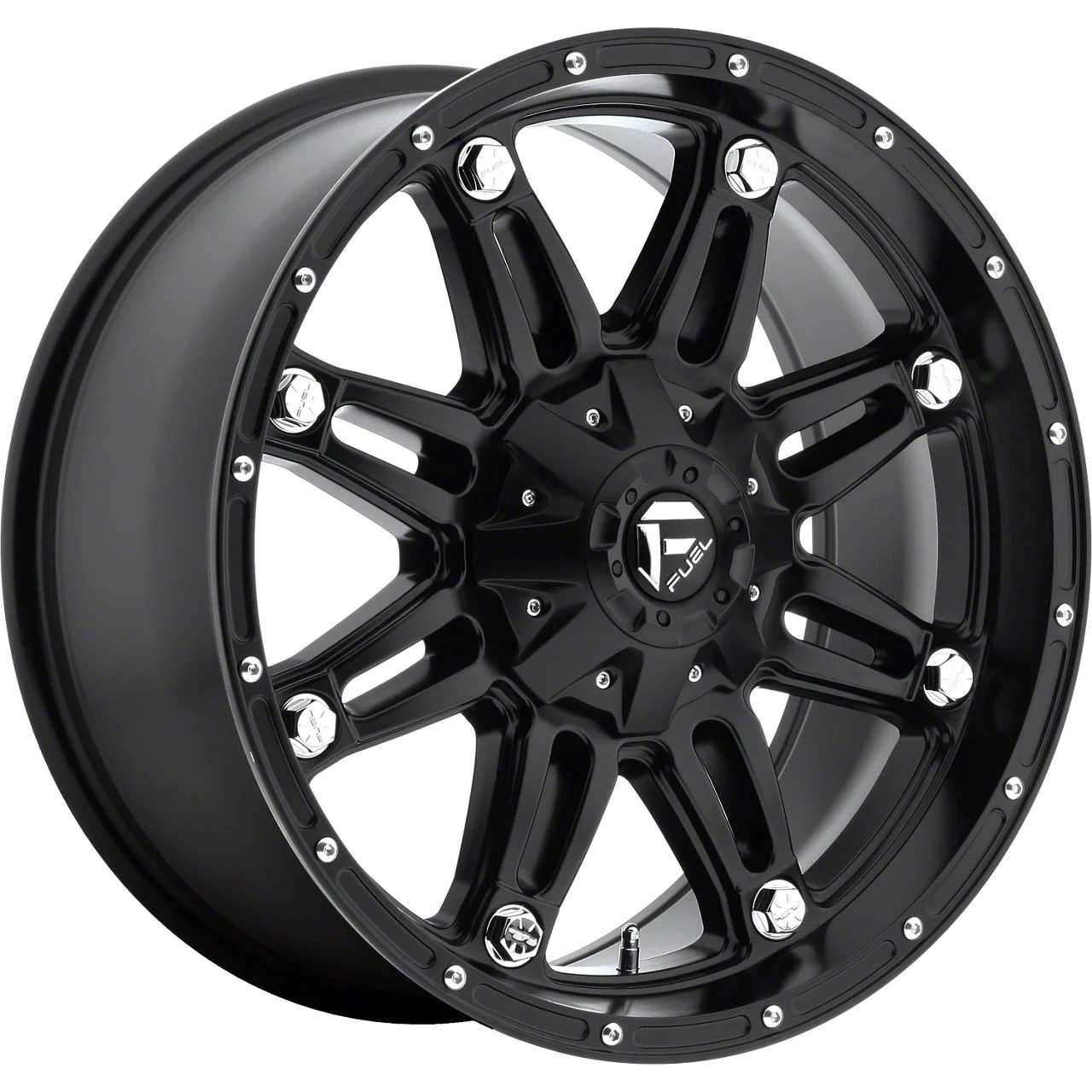 Fuel Wheels Hostage Matte Black 8-Lug Wheel; 20x9; 20mm Offset (03-09 RAM 3500 SRW)