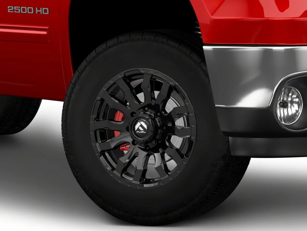 Fuel Wheels Blitz Gloss Black 8-Lug Wheel; 18x9; -12mm Offset (11-14 Sierra 2500 HD)