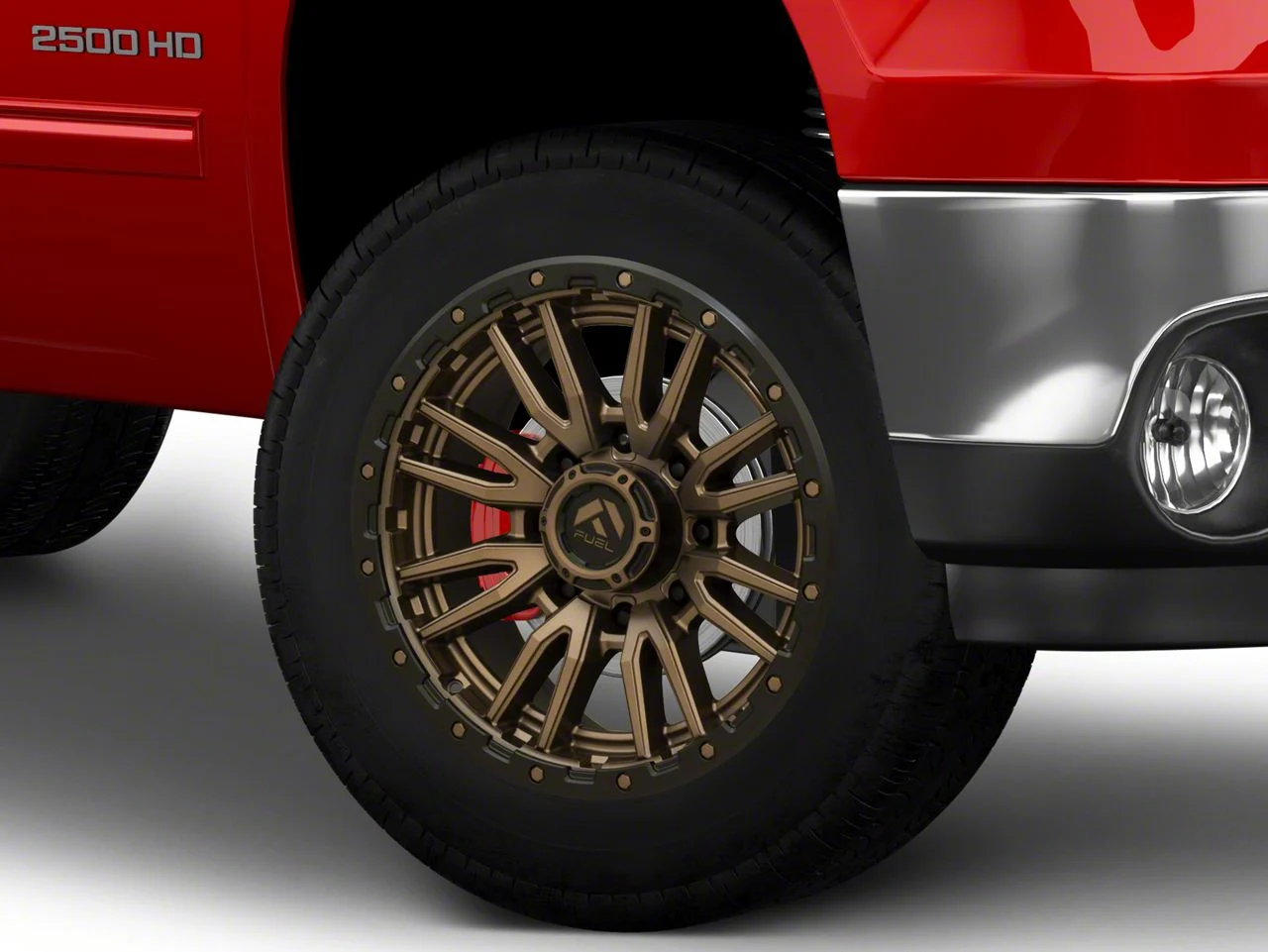 Fuel Wheels Rebel Matte Bronze 8-Lug Wheel; 20x9; 1mm Offset (11-14 Sierra 2500 HD)