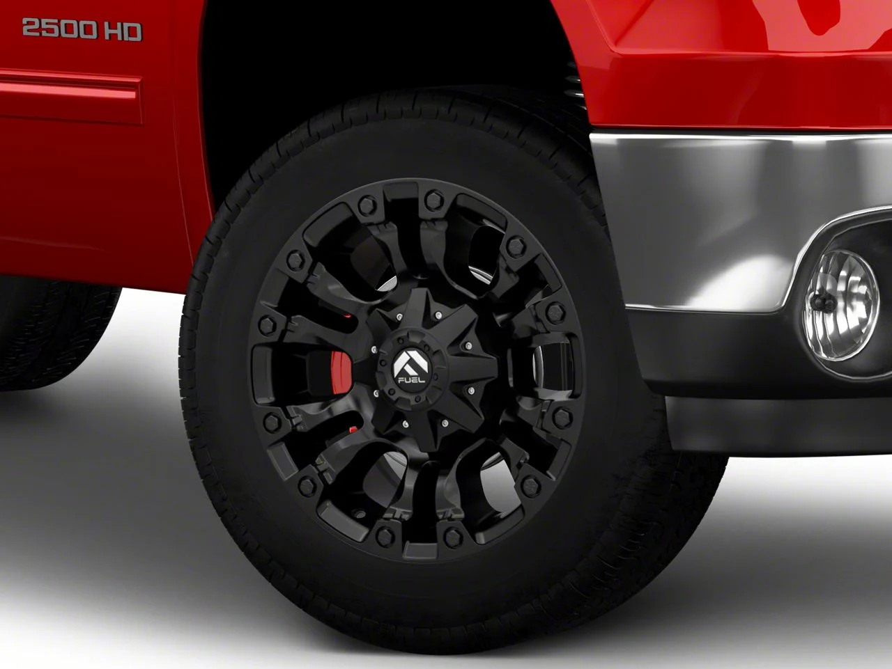 Fuel Wheels Vapor Matte Black 8-Lug Wheel; 20x10; -18mm Offset (11-14 Sierra 2500 HD)