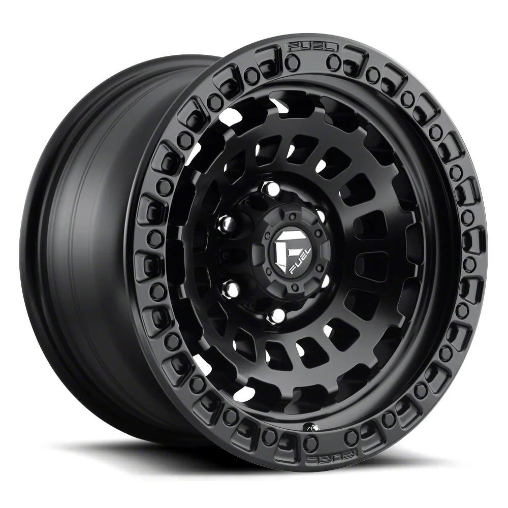 Fuel Wheels Zephyr Matte Black 8-Lug Wheel; 18x9; -12mm Offset (11-14 Sierra 2500 HD)