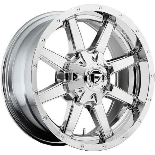 Fuel Wheels Maverick Chrome 8-Lug Wheel; 18x9; 20mm Offset (11-14 Silverado 2500 HD)