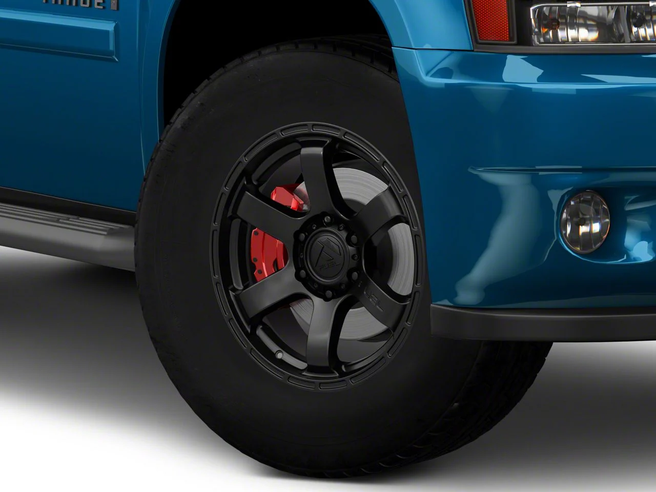 Fuel Wheels Rush Satin Black 6-Lug Wheel; 18x9; 20mm Offset (07-14 Tahoe)