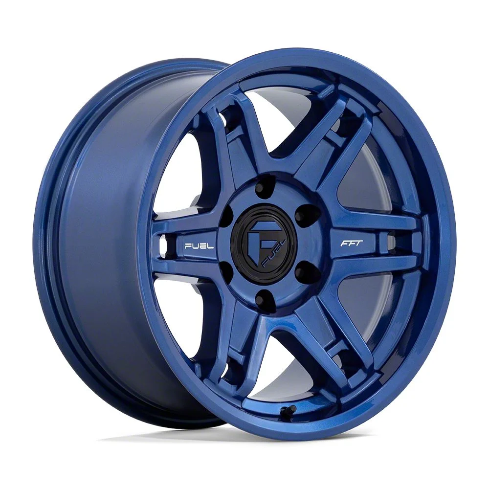 Fuel Wheels Slayer Dark Blue 6-Lug Wheel; 18x8.5; -15mm Offset (07-14 Tahoe)