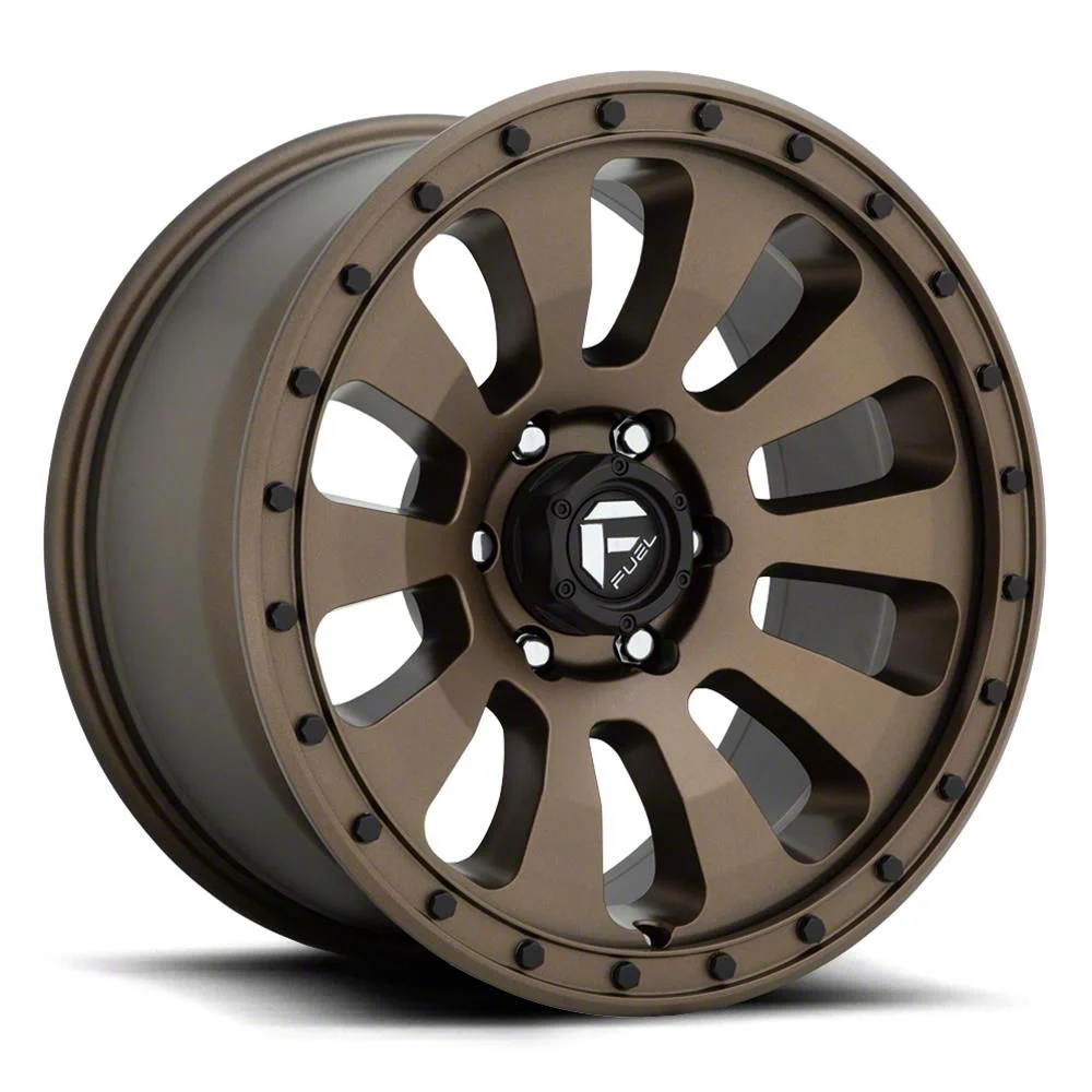 Fuel Wheels Tactic Matte Bronze 6-Lug Wheel; 20x9; 1mm Offset (07-14 Yukon)