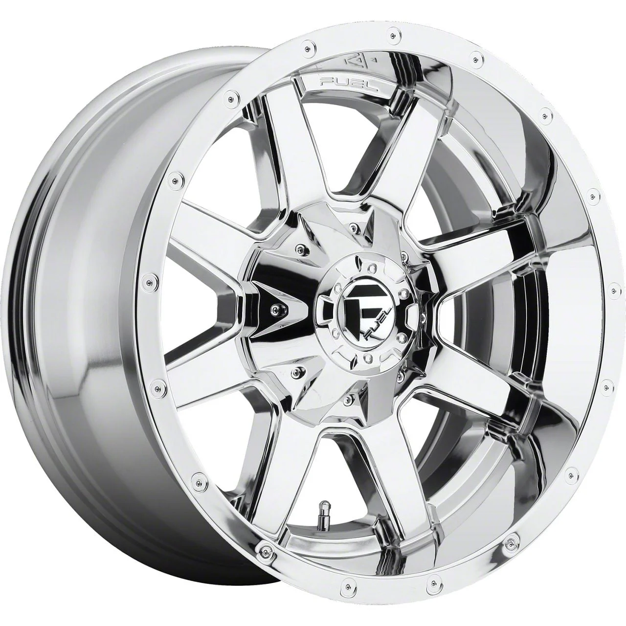 Fuel Wheels Maverick Chrome 8-Lug Wheel; 18x9; -12mm Offset (10-18 RAM 2500)