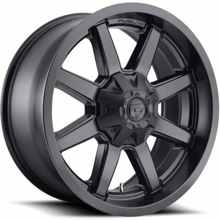 Fuel Wheels Maverick Matte Black 8-Lug Wheel; 20x10; -18mm Offset (10-18 RAM 2500)