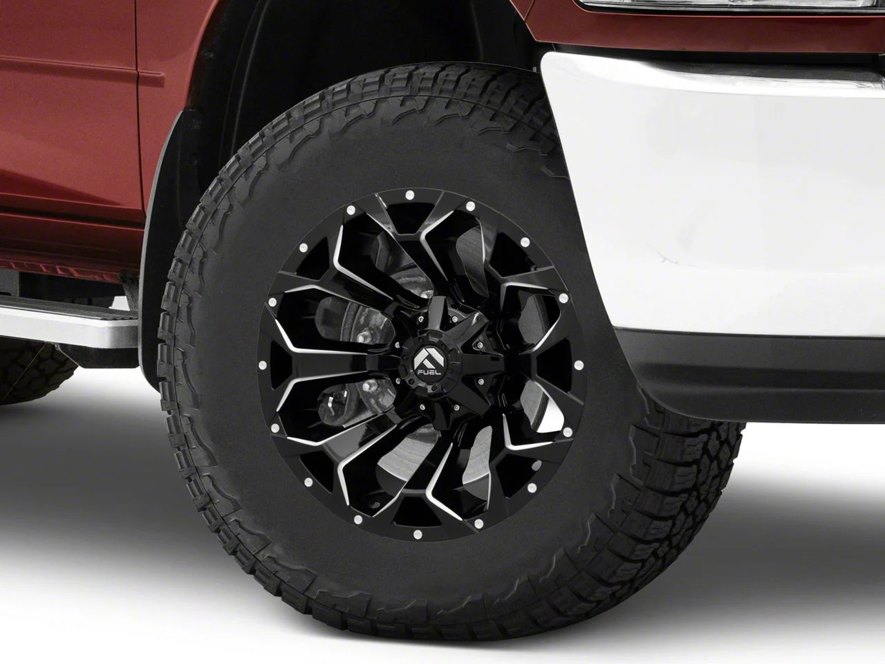 Fuel Wheels Assault Matte Black Milled 8-Lug Wheel; 18x9; -12mm Offset (10-18 RAM 3500 SRW)