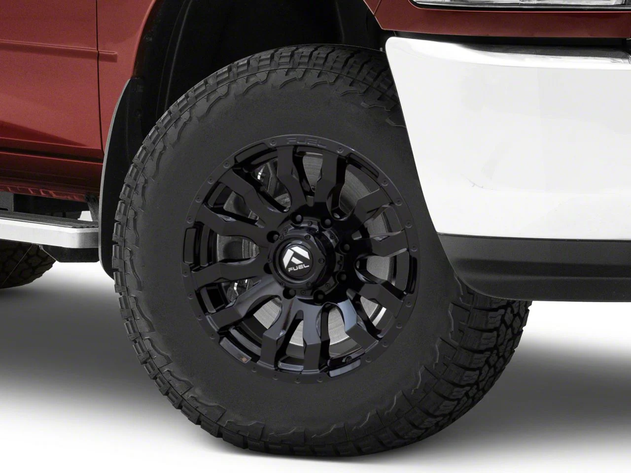 Fuel Wheels Blitz Gloss Black 8-Lug Wheel; 18x9; -12mm Offset (10-18 RAM 3500 SRW)