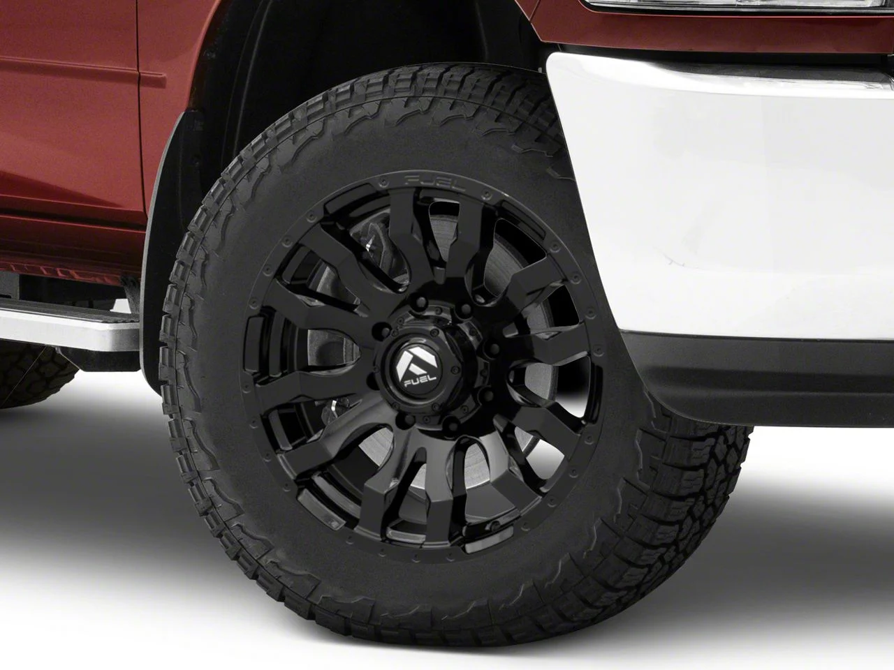 Fuel Wheels Blitz Gloss Black 8-Lug Wheel; 20x9; 20mm Offset (10-18 RAM 3500 SRW)