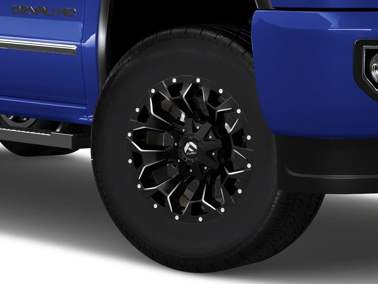Fuel Wheels Assault Matte Black Milled 8-Lug Wheel; 18x9; 20mm Offset (15-19 Sierra 2500 HD)