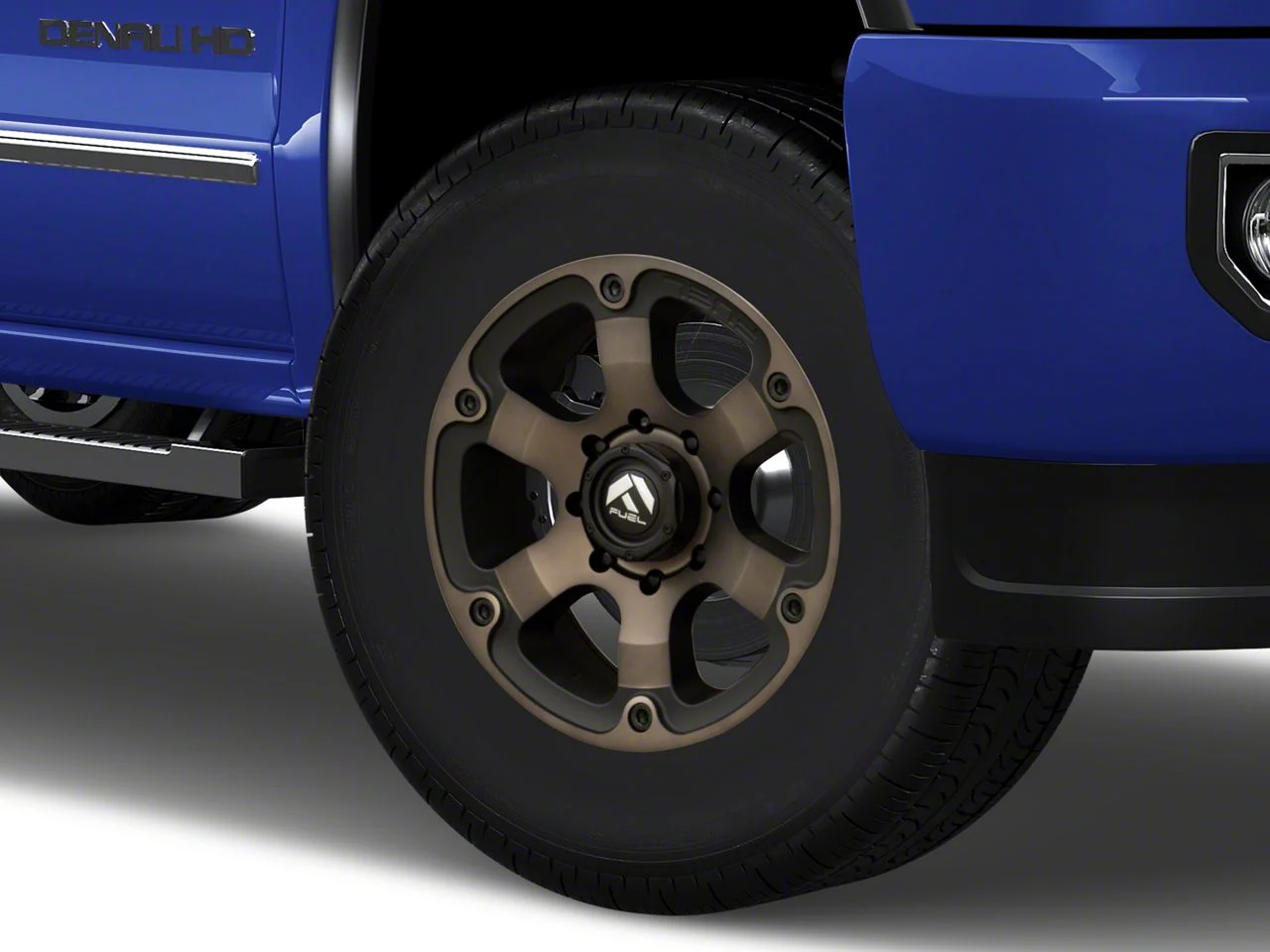 Fuel Wheels Beast Matte Black Double Dark Tint 8-Lug Wheel; 18x9; 1mm Offset (15-19 Sierra 2500 HD)