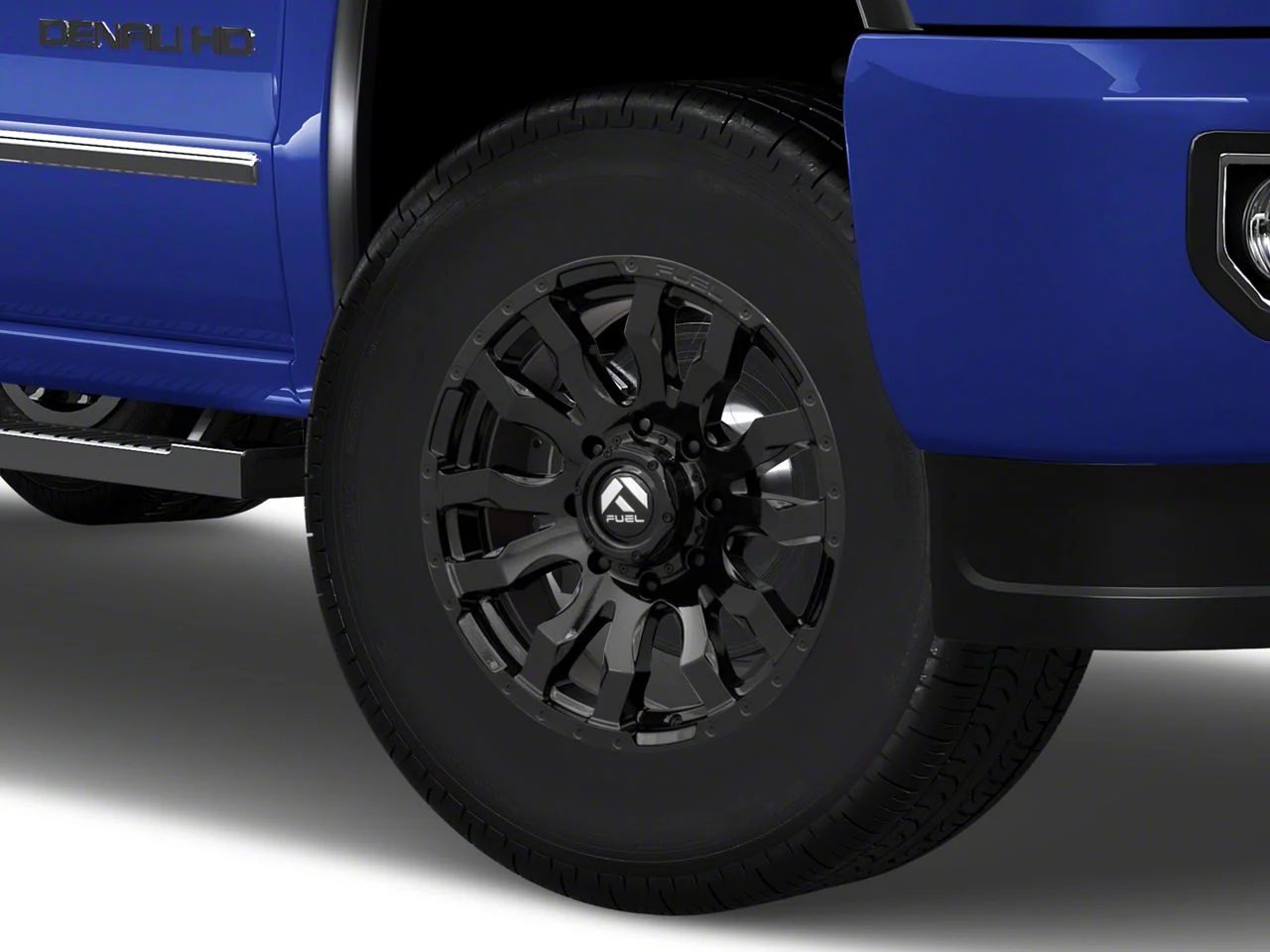 Fuel Wheels Blitz Gloss Black 8-Lug Wheel; 18x9; -12mm Offset (15-19 Sierra 2500 HD)