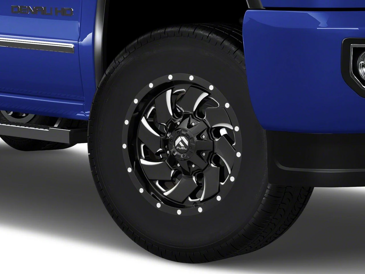 Fuel Wheels Cleaver Gloss Black Milled 8-Lug Wheel; 18x9; 20mm Offset (15-19 Sierra 2500 HD)