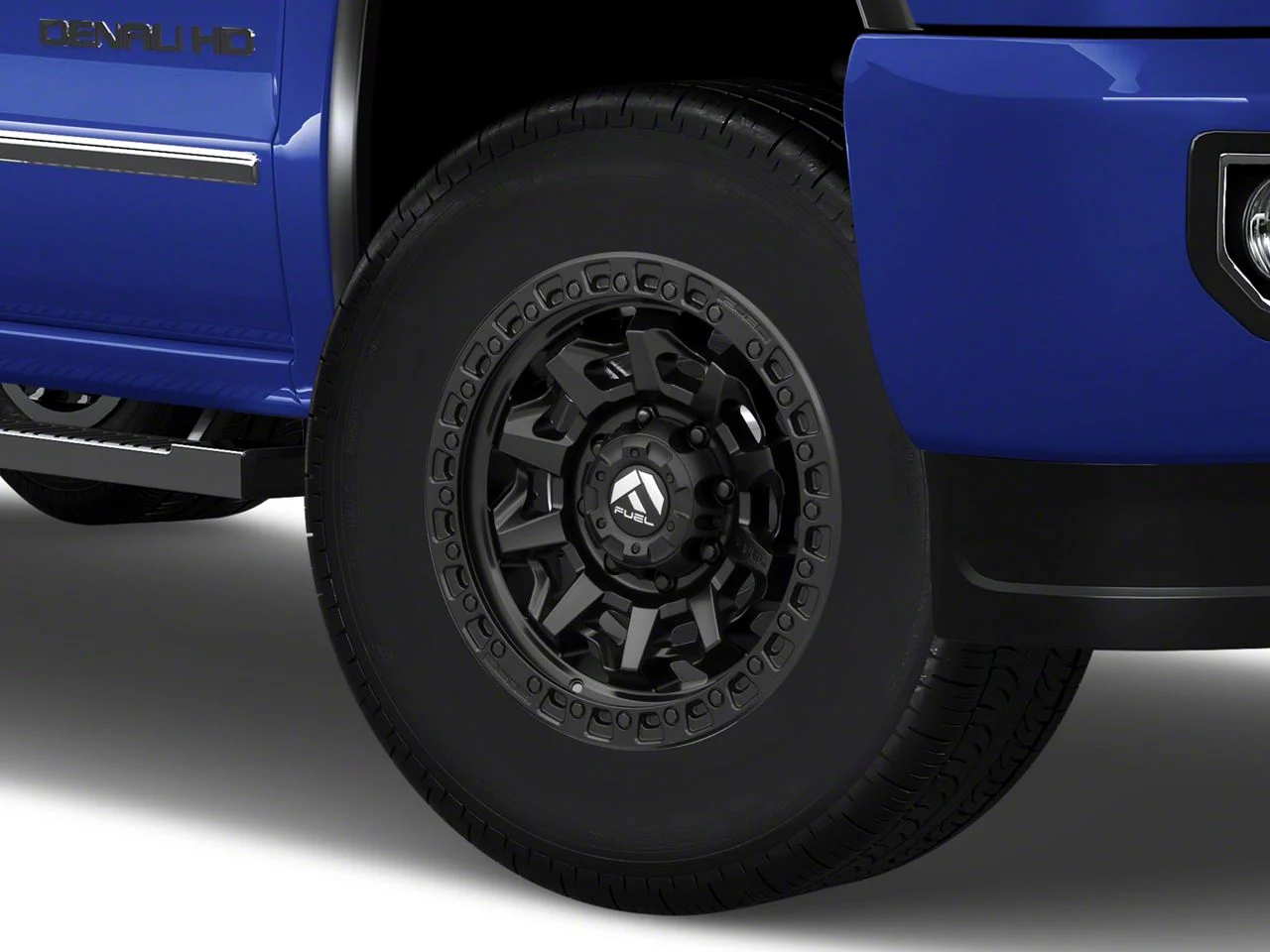 Fuel Wheels Covert Matte Black 8-Lug Wheel; 18x9; 1mm Offset (15-19 Sierra 2500 HD)