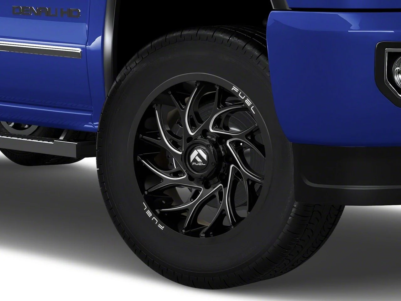 Fuel Wheels Runner Gloss Black Milled 8-Lug Wheel; 20x9; 1mm Offset (15-19 Sierra 2500 HD)