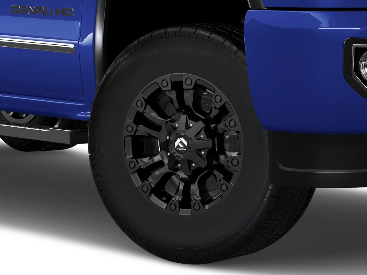Fuel Wheels Vapor Matte Black 8-Lug Wheel; 18x9; 20mm Offset (15-19 Sierra 2500 HD)