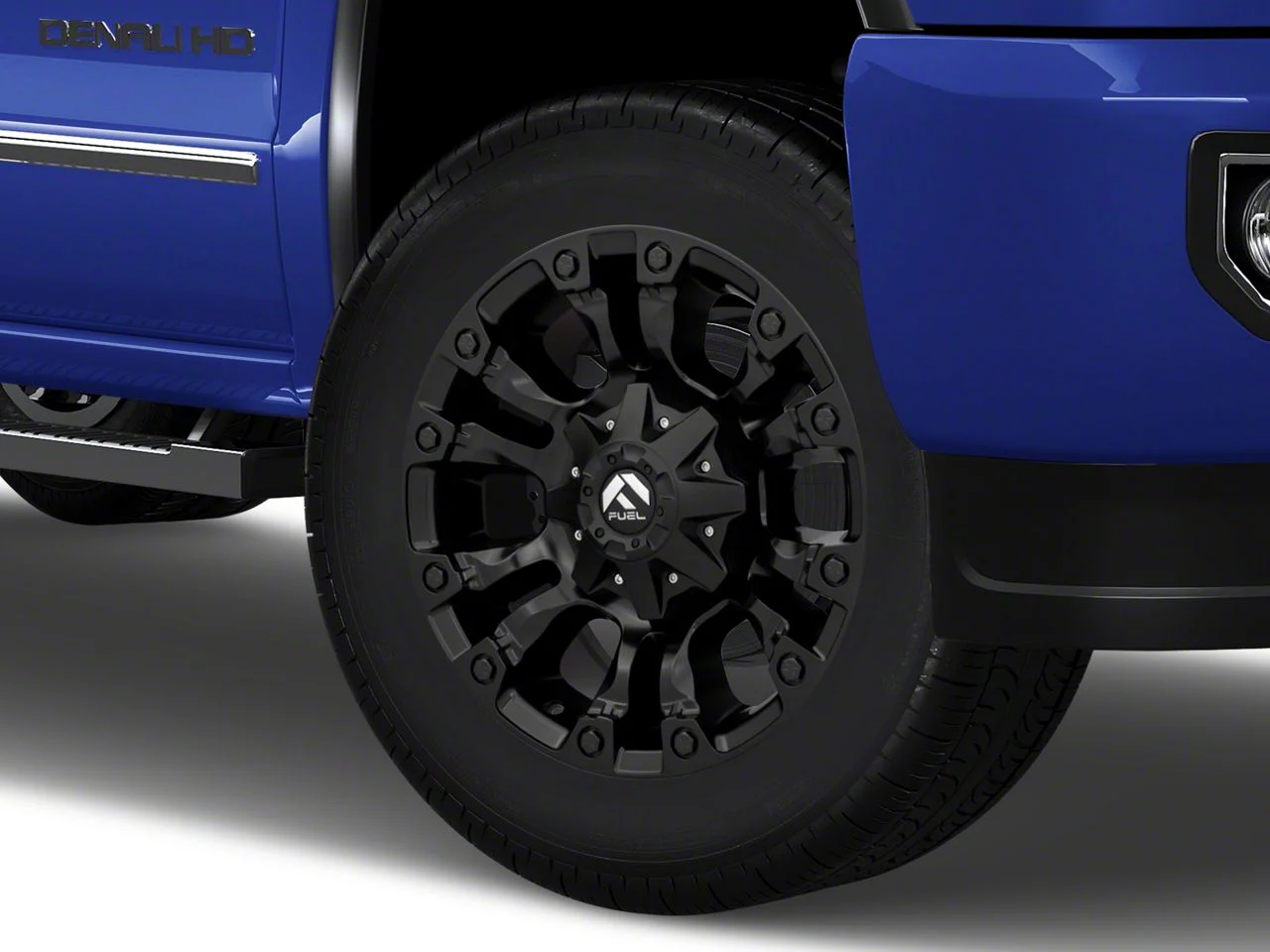Fuel Wheels Vapor Matte Black 8-Lug Wheel; 20x9; 1mm Offset (15-19 Sierra 2500 HD)