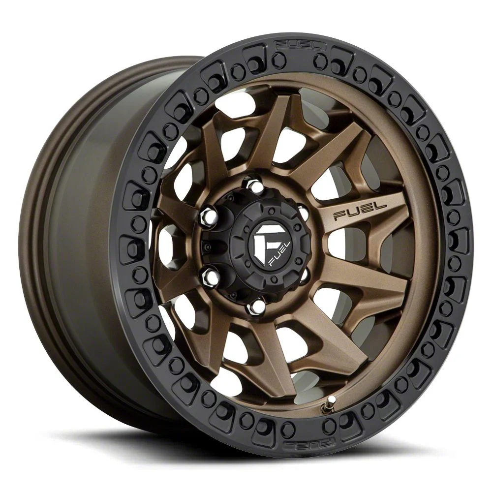 Fuel Wheels Covert Matte Bronze 8-Lug Wheel; 18x9; 1mm Offset (15-19 Silverado 2500 HD)