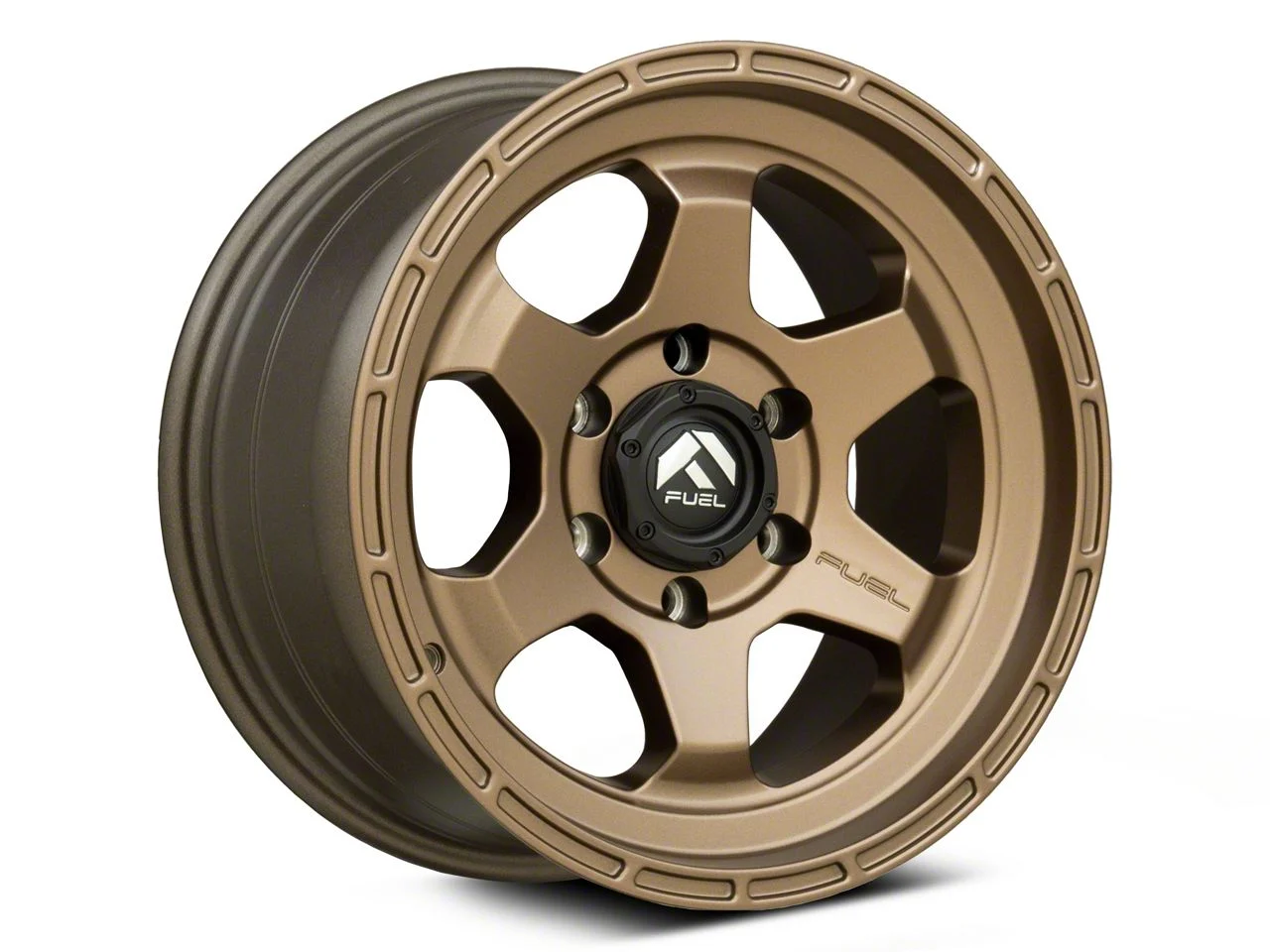 Fuel Wheels Shok Matte Bronze 6-Lug Wheel; 17x10; -18mm Offset (15-20 Tahoe)