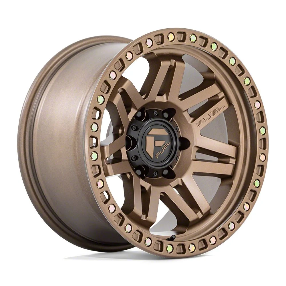 Fuel Wheels Syndicate Full Matte Bronze 6-Lug Wheel; 17x9; 1mm Offset (15-20 Tahoe)