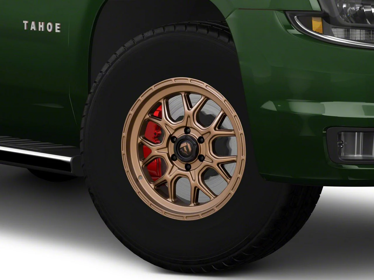 Fuel Wheels Tech Matte Bronze 6-Lug Wheel; 17x9; 20mm Offset (15-20 Tahoe)
