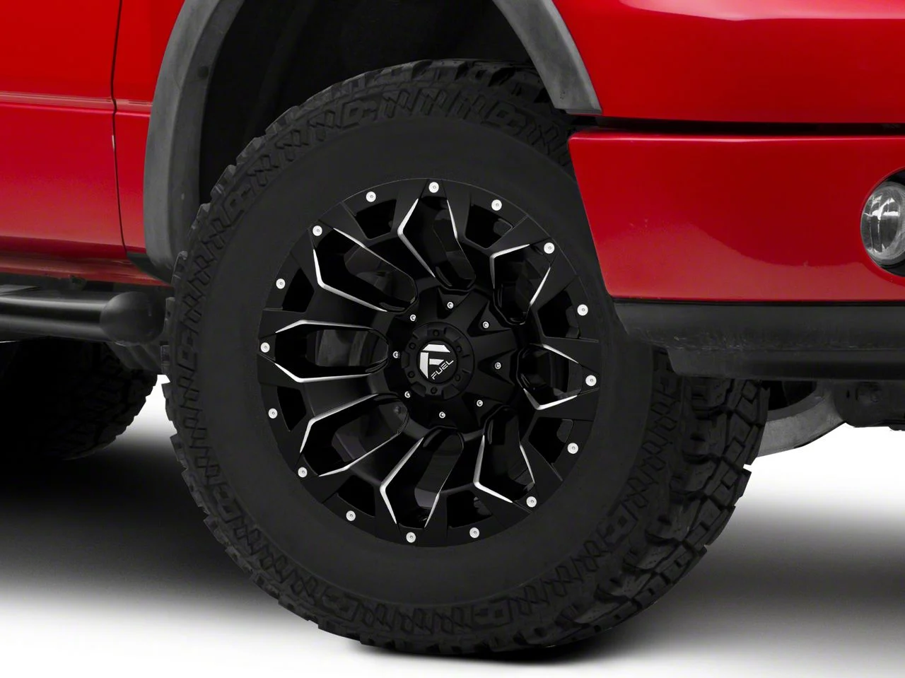 Fuel Wheels Assault Satin Black Milled 6-Lug Wheel; 18x9; 1mm Offset (04-08 F-150)