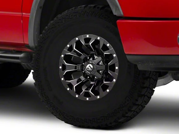 Fuel Wheels Assault Gloss Black Milled 6-Lug Wheel; 17x9; -12mm Offset (04-08 F-150)