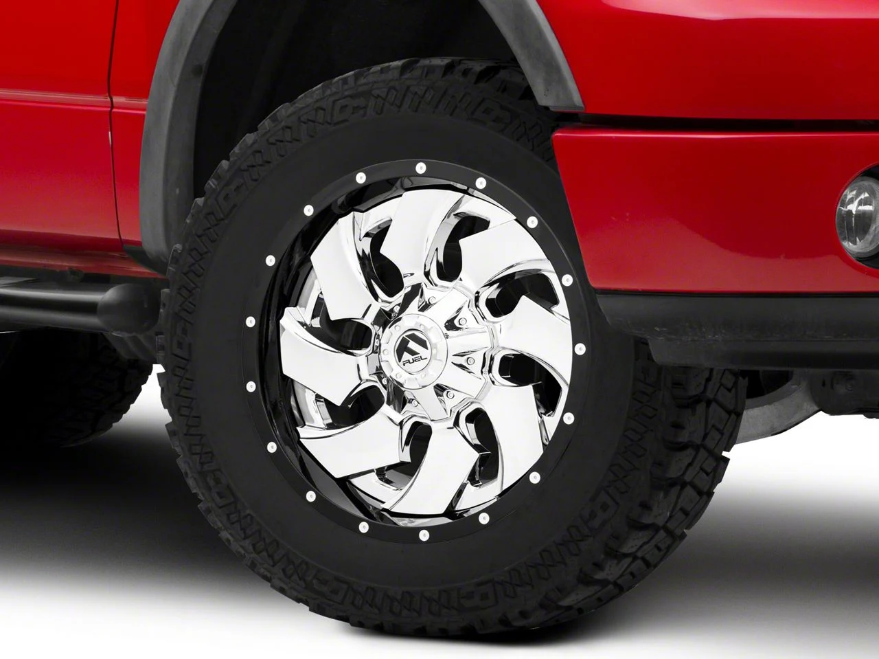 Fuel Wheels Cleaver Chrome 6-Lug Wheel; 20x9; 1mm Offset (04-08 F-150)