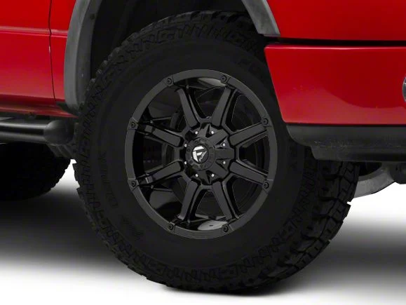 Fuel Wheels Coupler Gloss Black 6-Lug Wheel; 20x9; 20mm Offset (04-08 F-150)