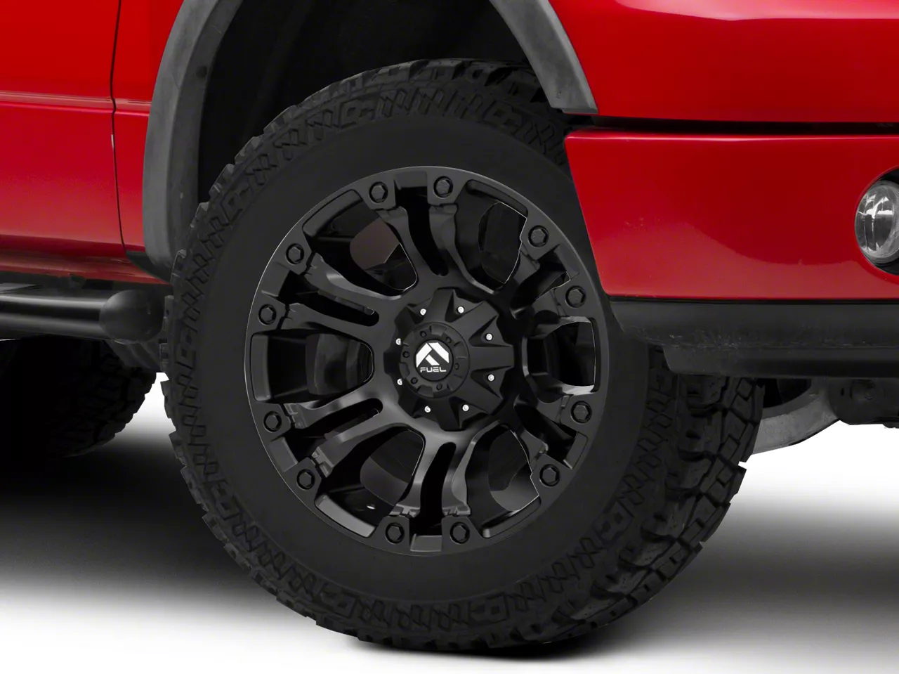 Fuel Wheels Vapor Matte Black 6-Lug Wheel; 20x9; 2mm Offset (04-08 F-150)