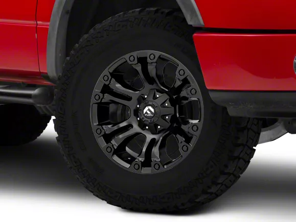 Fuel Wheels Vapor Matte Black 6-Lug Wheel; 20x9; 20mm Offset (04-08 F-150)
