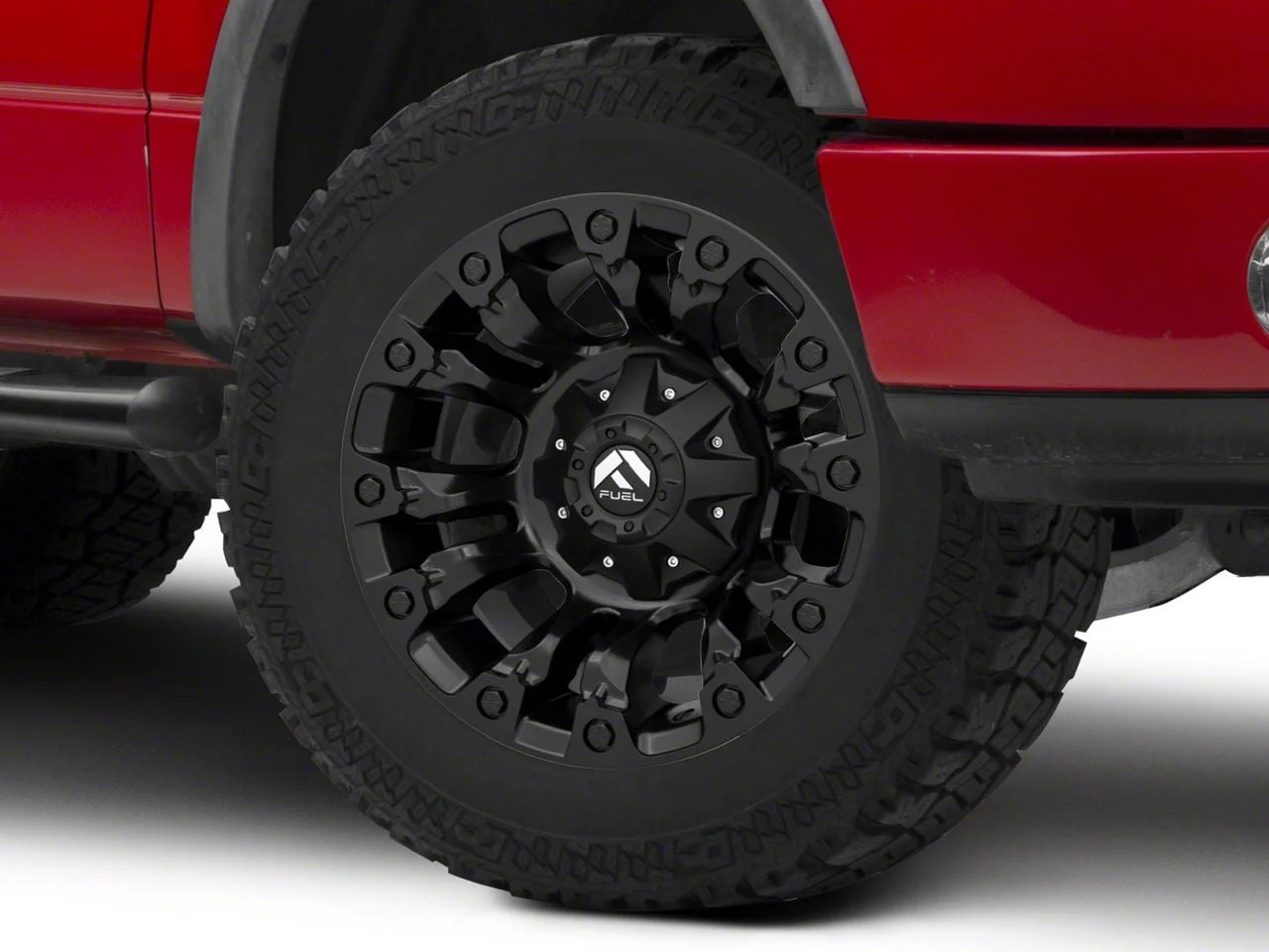 Fuel Wheels Vapor Matte Black 6-Lug Wheel; 17x9; -12mm Offset (04-08 F-150)