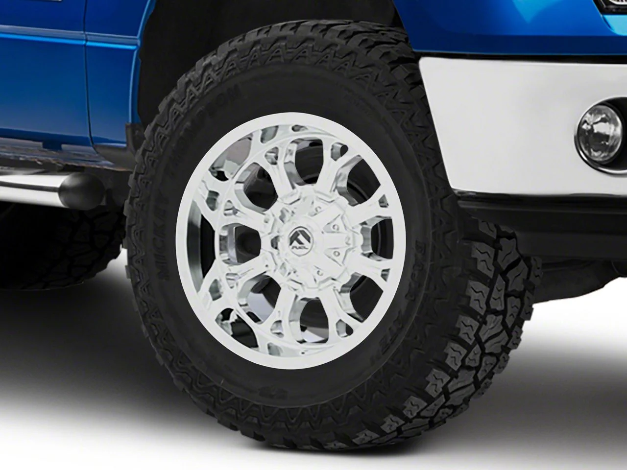 Fuel Wheels Krank Chrome 6-Lug Wheel; 20x10; -12mm Offset (09-14 F-150)