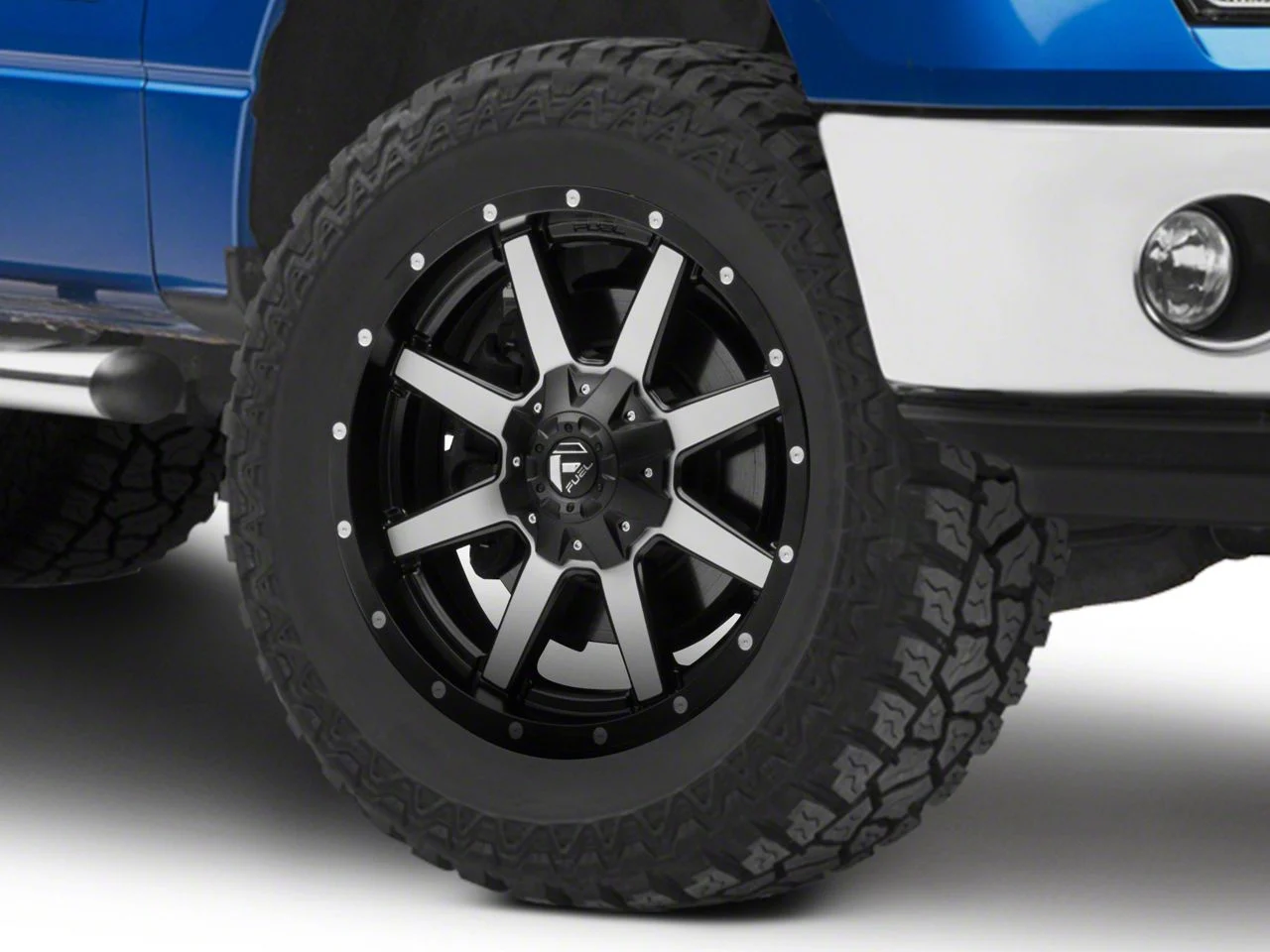 Fuel Wheels Maverick Matte Black Machined 6-Lug Wheel; 20x9; 20mm Offset (09-14 F-150)