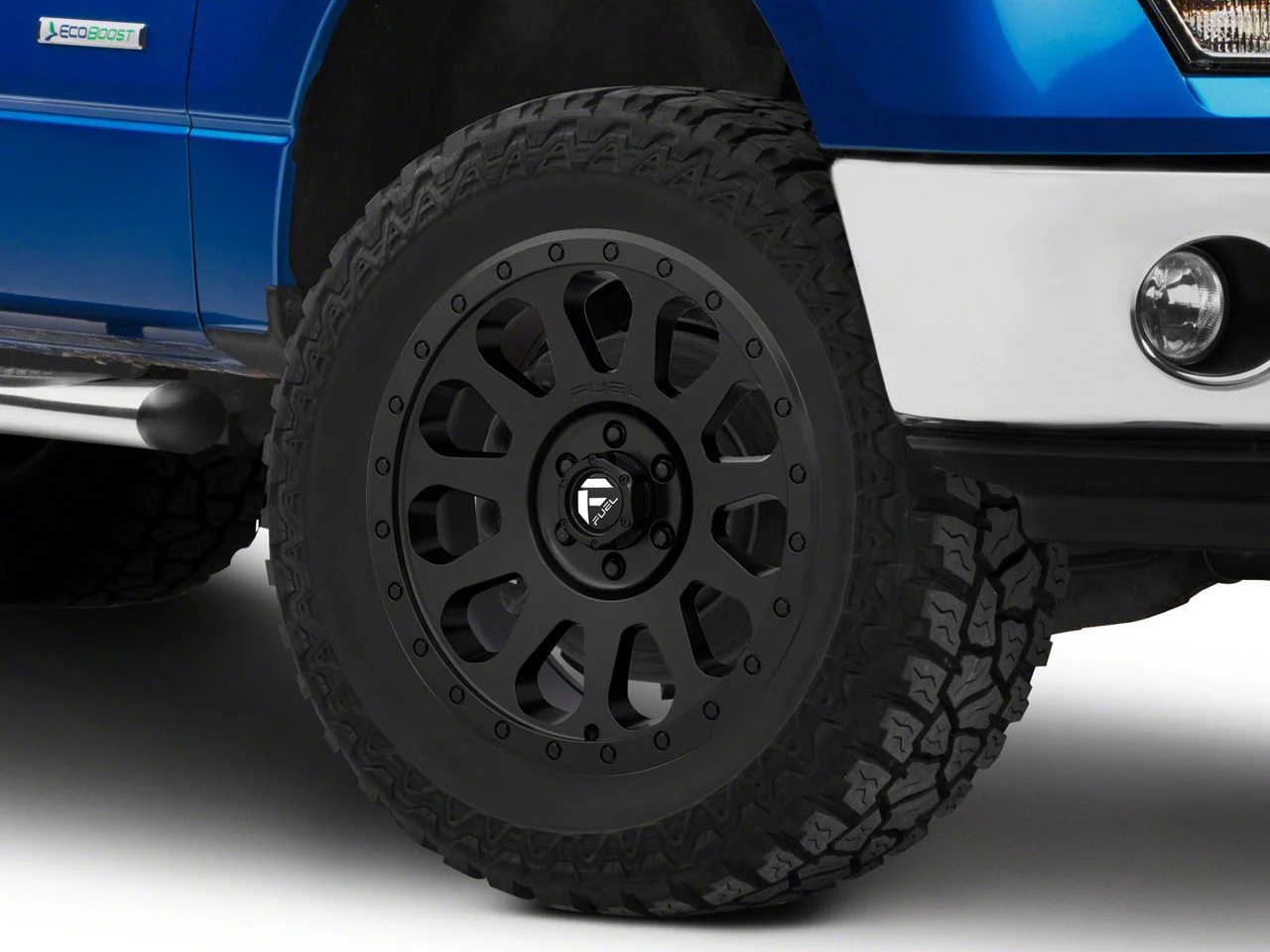 Fuel Wheels Vector Matte Black 6-Lug Wheel; 20x9; 20mm Offset (09-14 F-150)