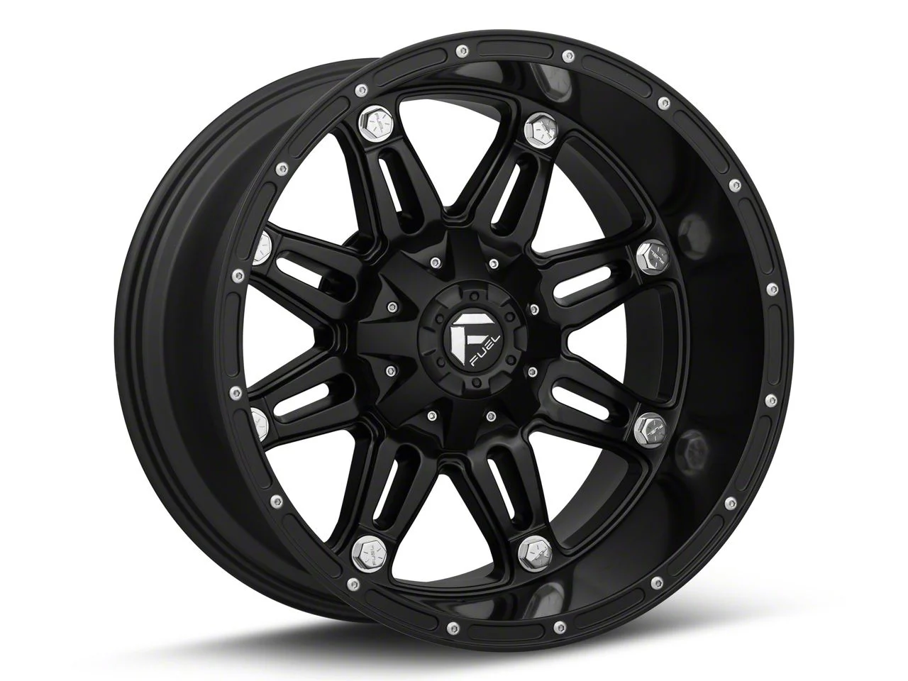 Fuel Wheels Hostage Matte Black 8-Lug Wheel; 20x12; -44mm Offset (11-16 F-350 Super Duty SRW)