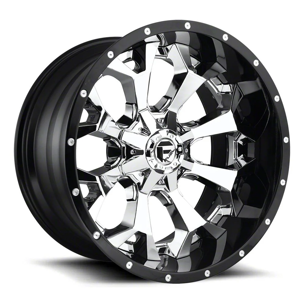 Fuel Wheels Assault Chrome 8-Lug Wheel; 20x10; -18mm Offset (11-16 F-250 Super Duty)